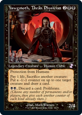 Yawgmoth, Thran Physician Time Spiral Remastered - Retro Frame
